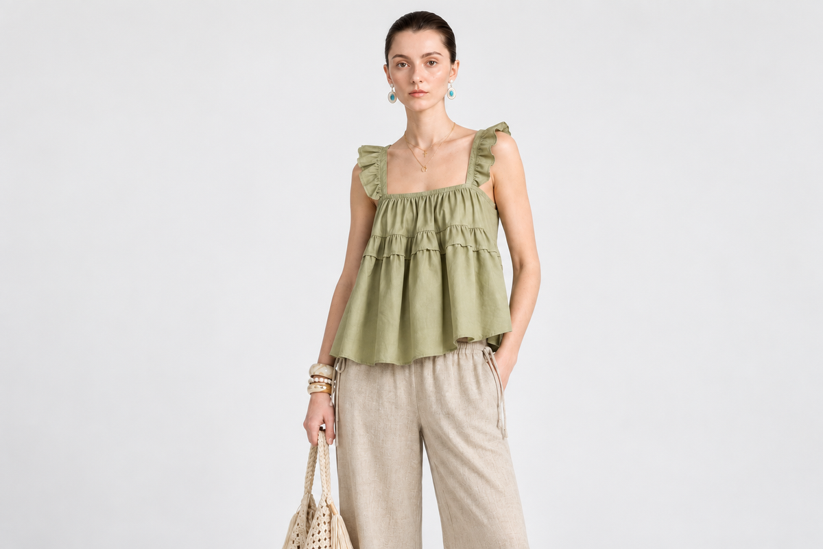  Ruffle Top You'll Live In