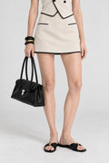 Khaki Tailored Shorts