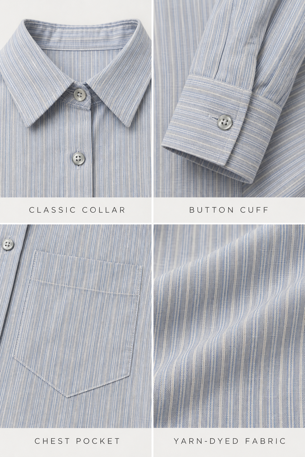 Light Blue Cotton Shirt
