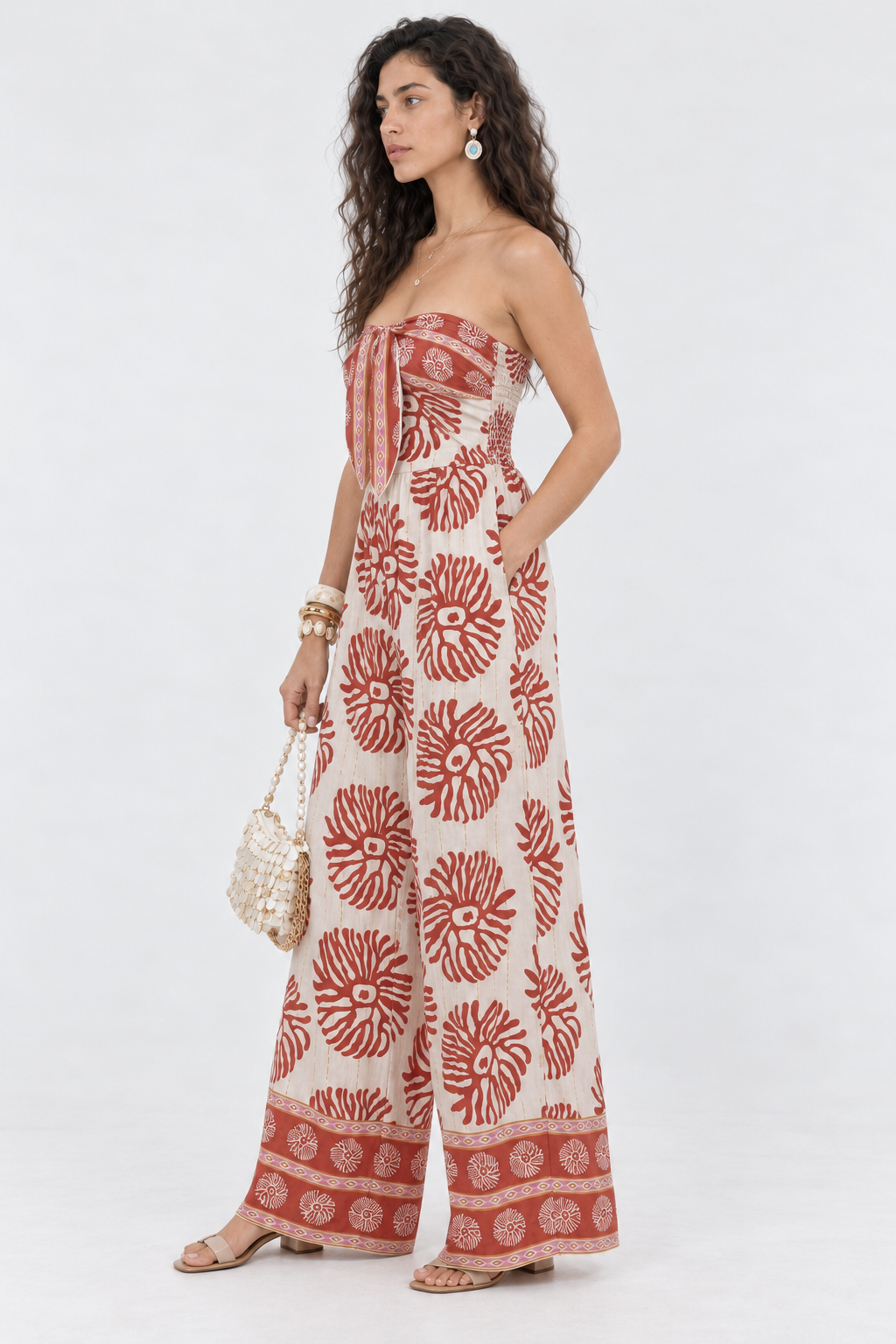 Rowan Terracotta Jumpsuit