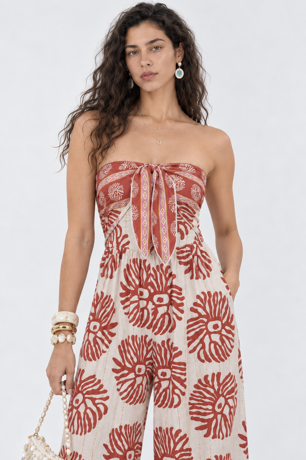 Rowan Terracotta Jumpsuit