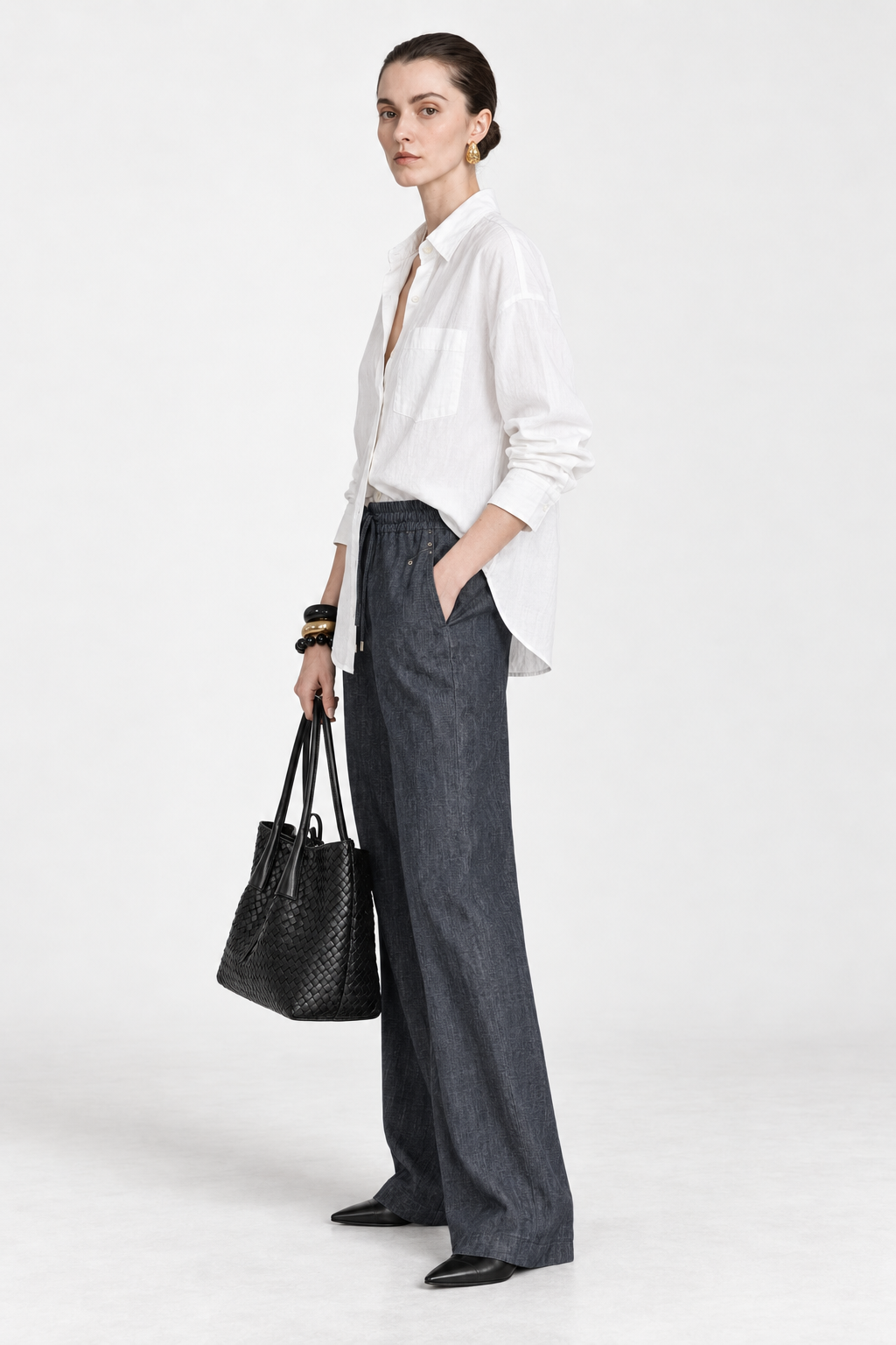 White Linen Sun Shirt