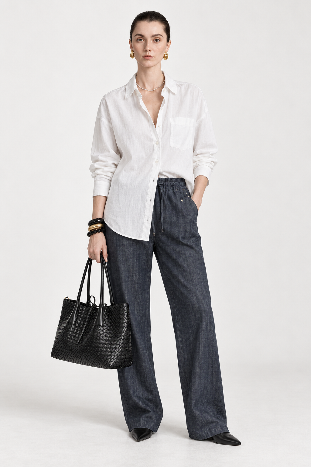 White Linen Sun Shirt