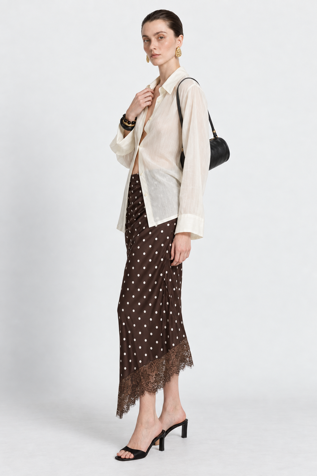 Zephyr Beige Lyocell Sun Shirt
