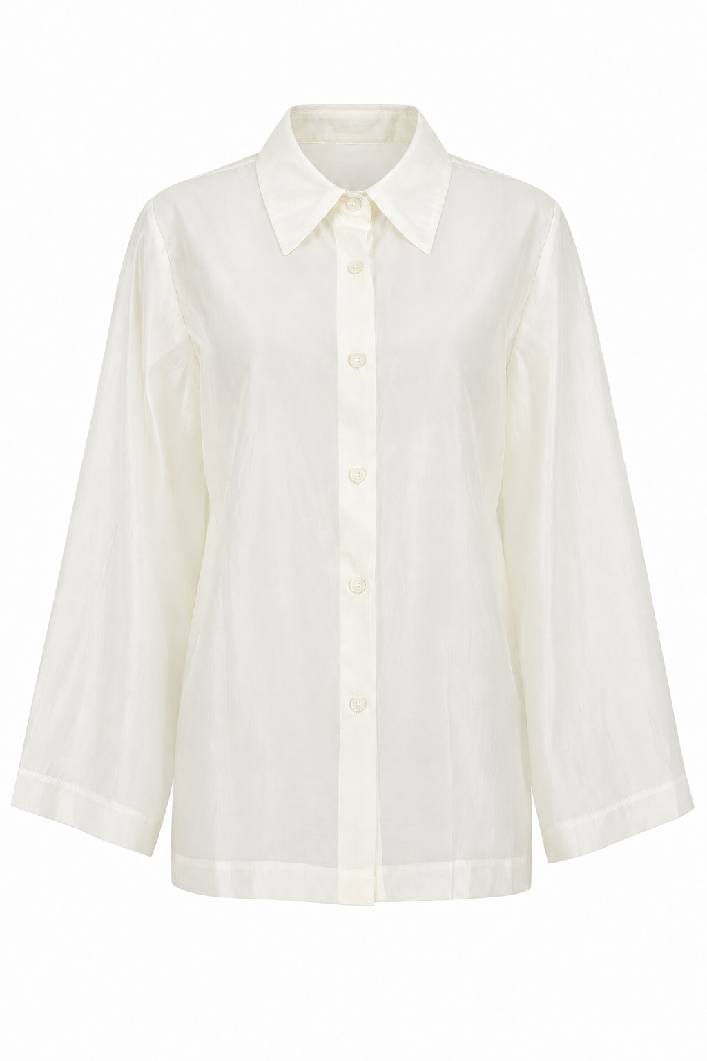 Zephyr Beige Lyocell Sun Shirt