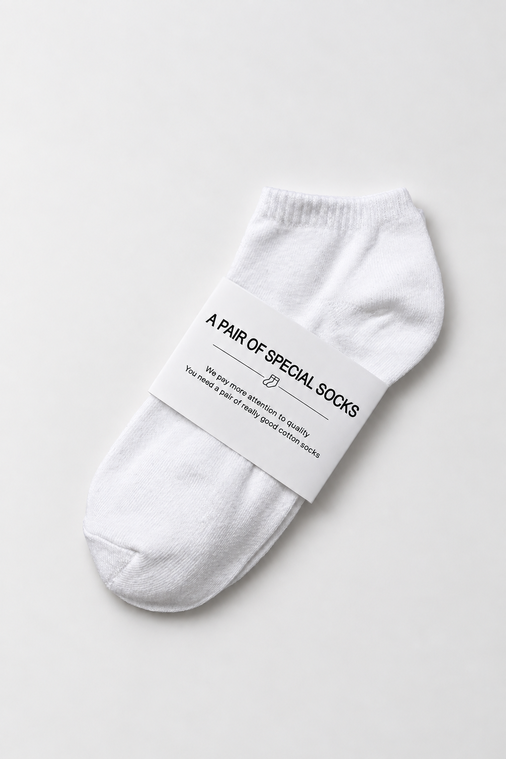 Womens White Ankle Socks
